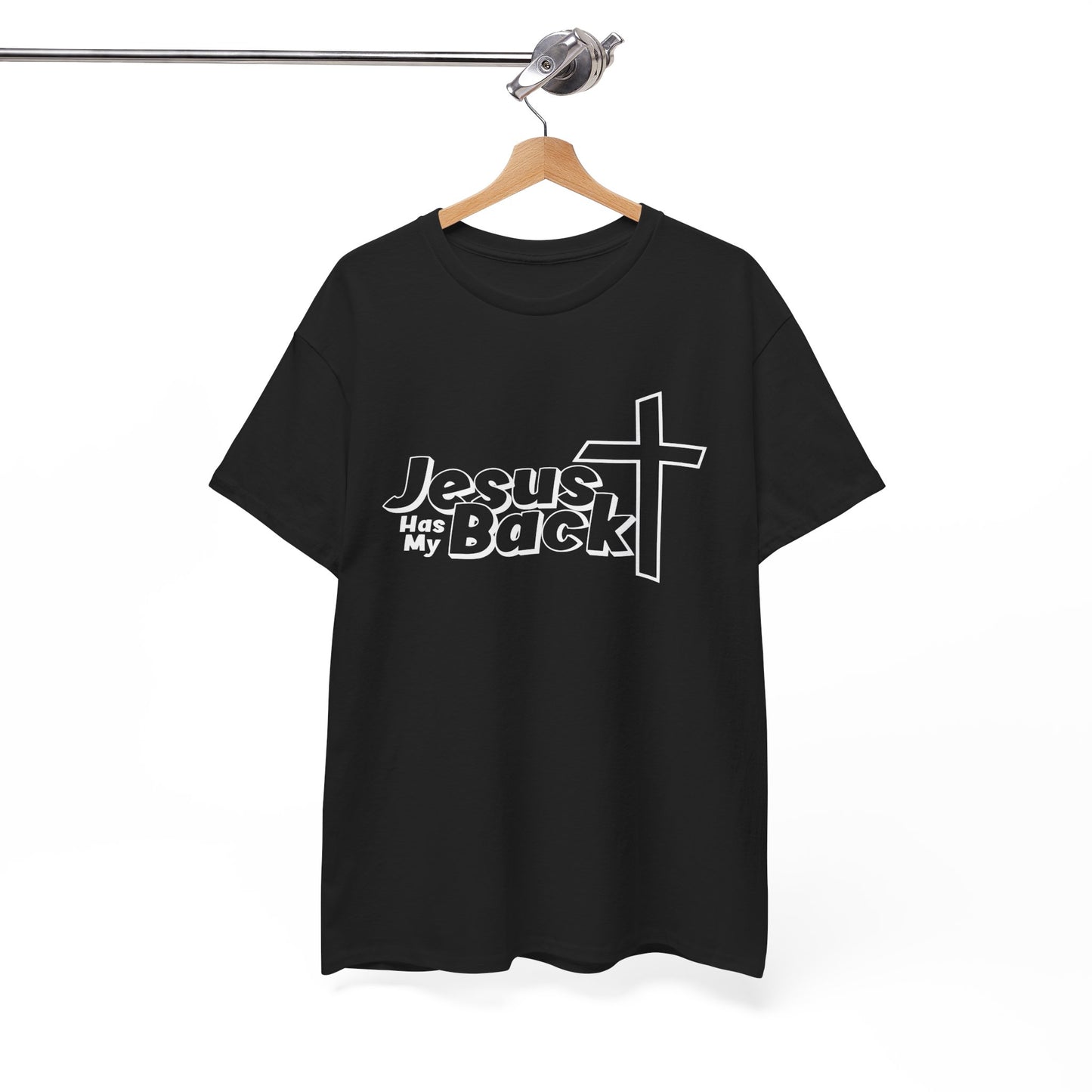 Jesus Has My Back – Christian Faith T-Shirt